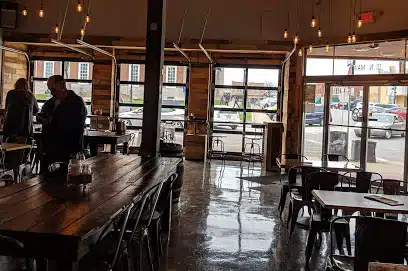 3 Trails Brewery tap room indoors